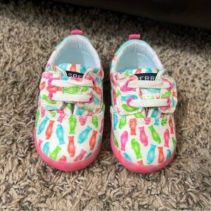 Sperry Kids Sneakers with Fish Design